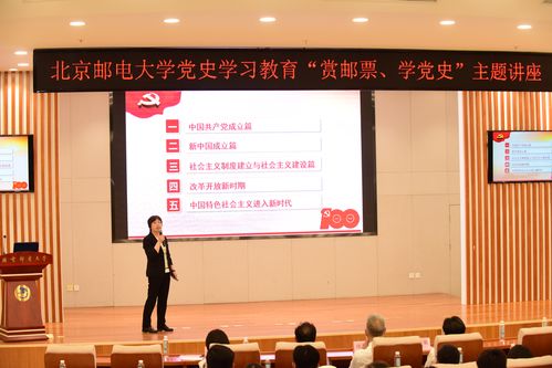 北京郵電大學黨史學習教育 '賞郵票 學黨史' 主題系列活動正式啟動